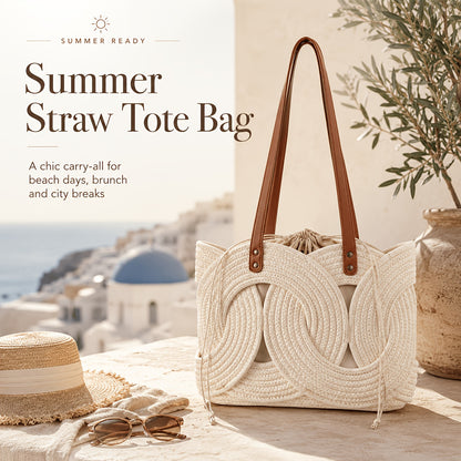 Einzigartige kreative Webtasche, neue stylische vielseitige Achselbeuteltasche, französische High-Fashion Lazy Style Schultertasche mit Kordelzug