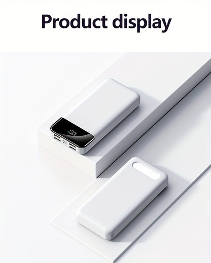 50000mAh Powerbank mit großem Fassungsvermögen, tragbar, PD22.5W Schnellladung, LED-Power-Display/Mehreinsatzanschlüsse, bietet Schnellladung für Mobiltelefone/Elektronikprodukte usw., tragbares Notstromgerät für den Außenbereich