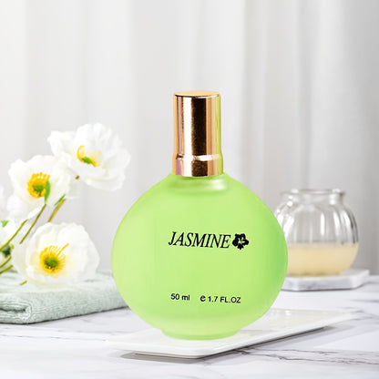 Damenparfüm, Parfüm mit Jasmin-Duft, Blumiger Duft, Konzentration 6 %, Preiswert, Geeignet für tägliche Treffen  andere Anlässe, Kann auch als Feiertagsgeschenk verwendet werden, 50ml