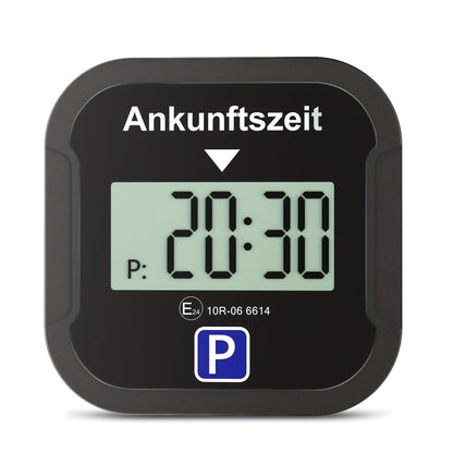 1 Stk. Elektronischer Auto-Parkuhr, LED-Digitalanzeige, Genaue Zeitmessung, mit Nacht-Parkmodus, Geeignet für eine Vielzahl von Autos