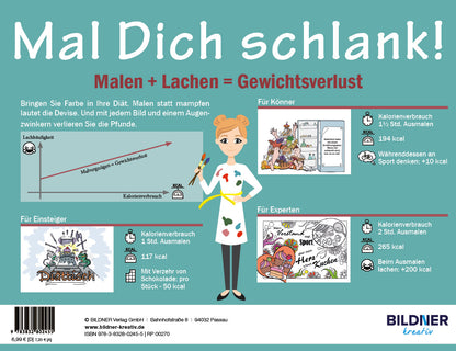 Mal Dich schlank! Farbe statt Fasten: So macht das Abnehmen Spaß!