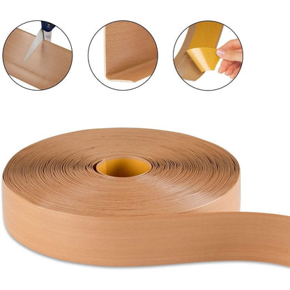 Sockelleiste Oslo – Selbstklebende Fußleiste 50 x 15 mm, 25 m Rolle, Flexible Knickleiste für Küche & Boden in vielen Farben