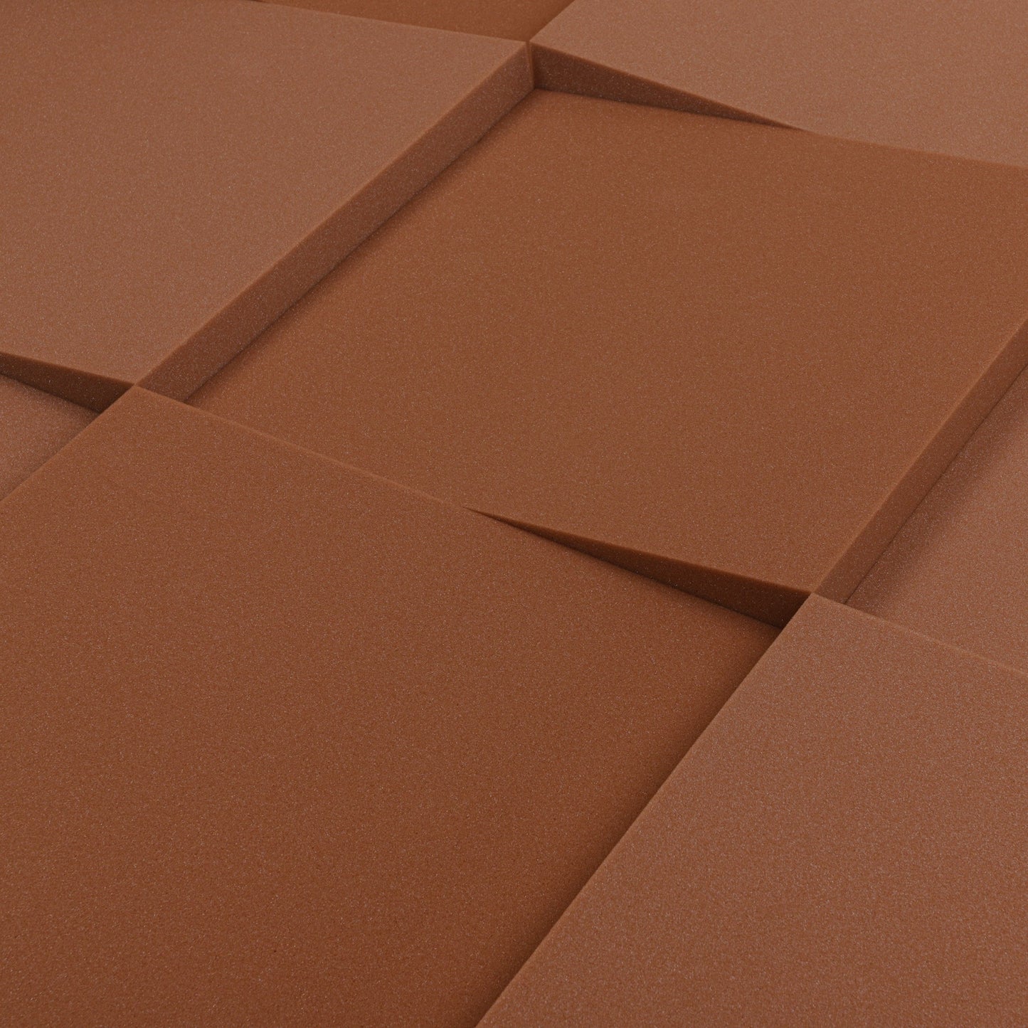 Akustikpanel 1 Stück, Winkelwinkel 3D-Effekt, Größe 50 X 50 Cm Dekoratives Wandaufkleber, Schalldichter Raum, Verschiedene Farben, Kein Kleber, Beseitigt Echoklänge Und Nachhall, Isoliert Schall, Beseitigt Schallwellenreflexion.