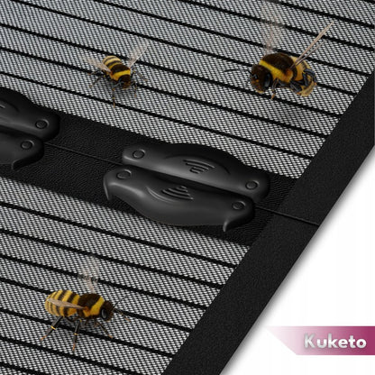 Moskitonetz - Magnetisches Mückennetz für Balkontüren, 100 x 210 cm - Insektennetz, Selbstschließender Vorhang mit Magneten, Sommerinsektenschutz, Schnelle Montage ohne Bohren, Türschirme für Zuhause, Wohnung, Garten, Pavillon, Universell Schwarz mit Auto