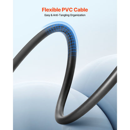 VEVOR XLR Kabel 30,48 m, 2er-Pack, geschirmte, ausgeglichene DMX Stecker auf Buchse Mikrofonkabel, vergoldenetes 3-poliges XLR Mikrofon Lautsprecher Kabel, für Bühnenbeleuchtung, Mikrofone, Verstärker, Mischpult, Lautsprechersysteme