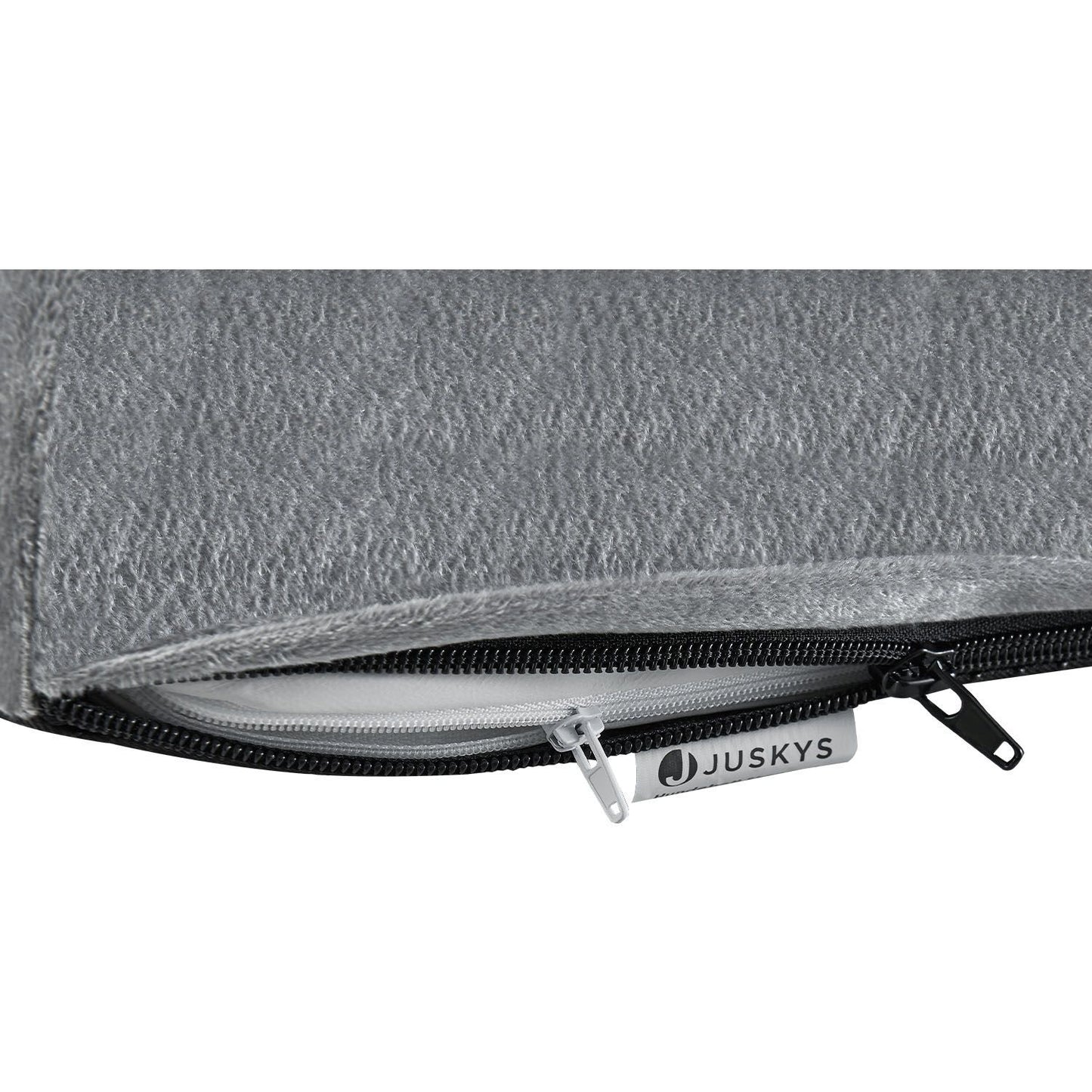 Hundebett Sheena L orthopädisch, waschbar & rutschfest 98x70x17 cm Hundesofa flauschig Hunde Grau Haustierbett Hundesofa