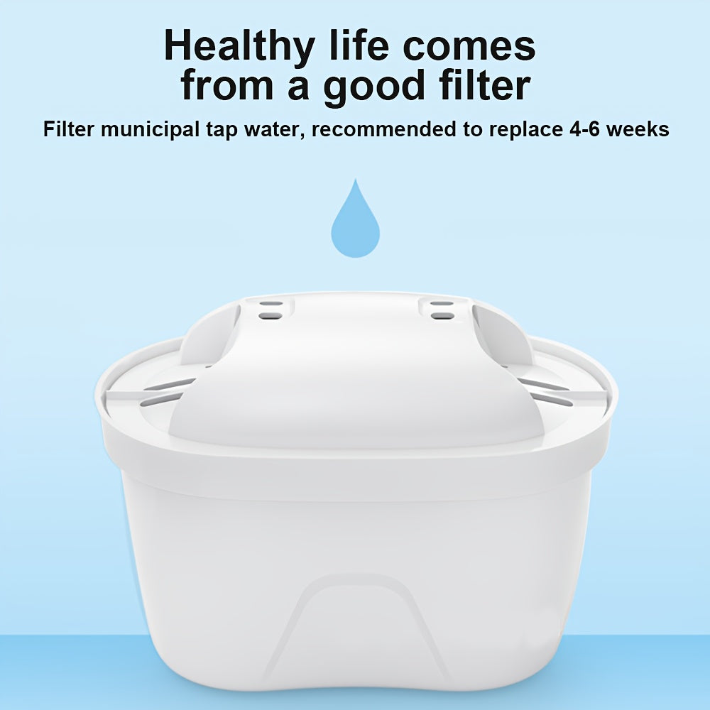 12/6 Stück Wasserfilterkartusche für Wasserkocher, Aktivkohlefilterelement für Küche, Heim- und Außenbereich, reduziert Verunreinigungen