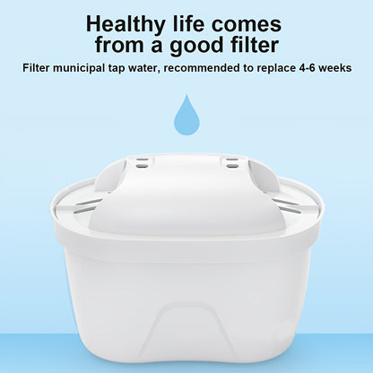 12/6 Stück Wasserfilterkartusche für Wasserkocher, Aktivkohlefilterelement für Küche, Heim- und Außenbereich, reduziert Verunreinigungen
