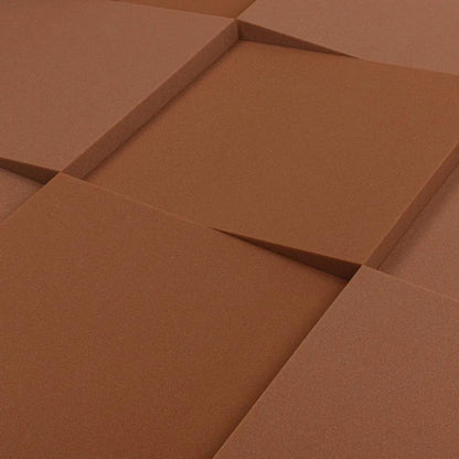 Akustikpanel 1 Stück, Winkelwinkel 3D-Effekt, Größe 50 X 50 Cm Dekoratives Wandaufkleber, Schalldichter Raum, Verschiedene Farben, Kein Kleber, Beseitigt Echoklänge Und Nachhall, Isoliert Schall, Beseitigt Schallwellenreflexion.