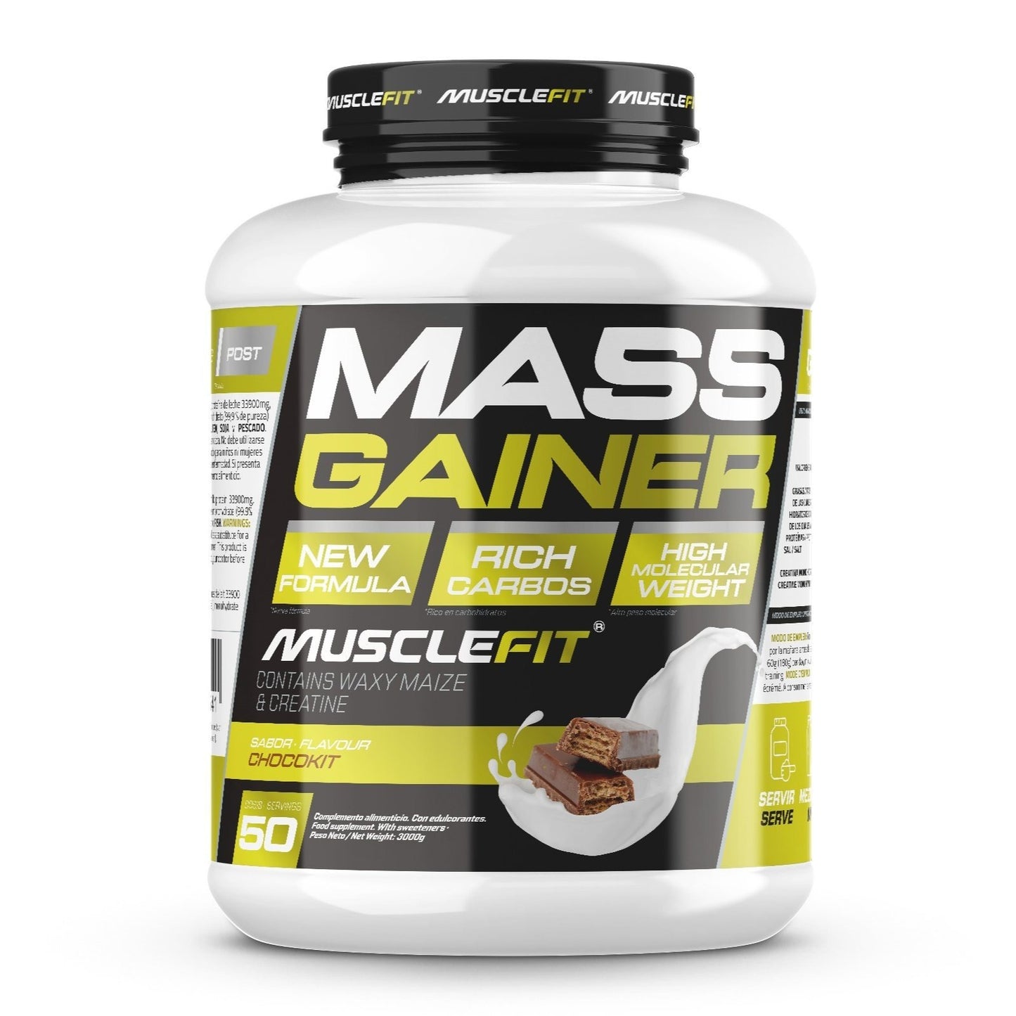 Gewichtszunahme 3kg - MuscleFit - Mass Gainer