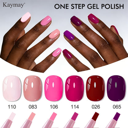 Dieser One-Step Gel Nagellack enthält eine Basislack, eine Topcoat und einen farbigen Gel Polish. Er verfügt über ein Three-In-One Pen Design und kann ausgehärtet werden. Dieses schnelle und einfache Nagelkunst Stift Set ist perfekt für Anfänger und ist i