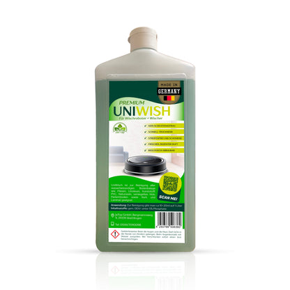 Wischroboter, Saugwischer Bodenreiniger Konzentrat JaTop UniWisch duftfrei, 750ml, streifenfreie Reinigung von Böden, Parkett, Fliesen und mehr. Universal- und Bodenreiniger