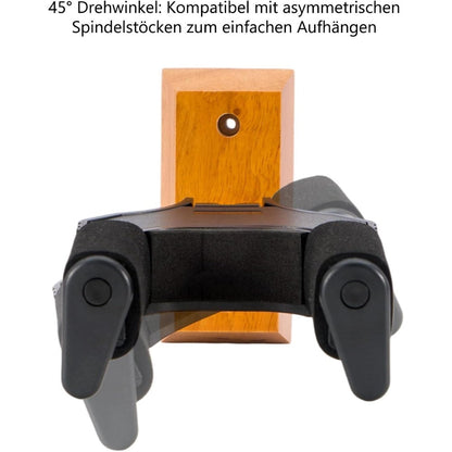 Gitarrenhalter Wandhalterung für Akustikgitarre, E-Gitarre, Bass & Ukulele, Stabiler Wandhalter für Klassische Gitarre und Instrumente