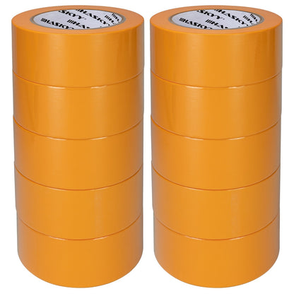 20x Rollen Goldklebeband 30mm x 50m Abziehbares Kreppband Malerband Rückstandsfrei für Automobil-Dekoration Maler Ohne Lösungsmittel Schmales Malerband