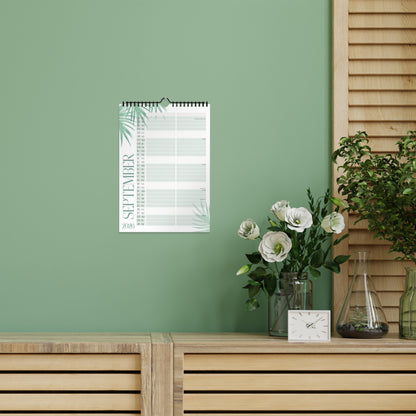 Planer für Zwei (Wandkalender 2026 mit 2 Spalten im A4 Format) - Partnerkalender für Paar - Paarkalender mit zwei Spalten - Kalender zum Aufhängen für zwei Personen (ganzes Jahr)