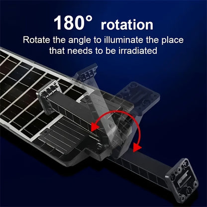 2 Stück Outdoor Solarstraßenlaterne mit Fernbedienung, Ultrahelle 504LED Solar-Bewegungsmelderlampe mit 3 Beleuchtungsmodi, 320° Weitwinkelbeleuchtung Solar-Sicherheitsflutlicht, IP65 für Garten, Hof, Garage, Straße, Terrasse  Eingang