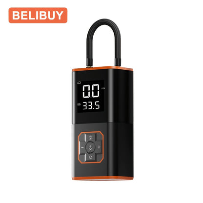 Reifenfüller, tragbarer Luftkompressor - 3 Mal schneller 150 PSI Smart Auto Reifenpumpe - Auto Reifenfüller mit Manometer und LED-Licht - Geeignet für Autos, Motorräder, Fahrräder, Bälle, usw.