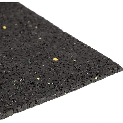FLOORDIREKT Terrassenpads Rolle - 10 m Länge - 80 x 5 mm - Bautenschutzmatte - aus Gummigranulat - Unterlage für Terrassendielen - Zuschneidbar