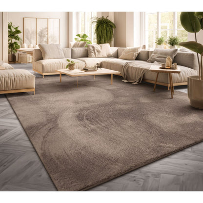 Wohnzimmer Kurzflor Einfarbig Modernes Design Waschbar