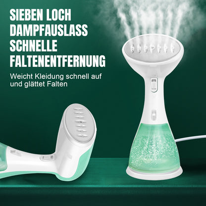 1500W Tragbarer Handheld-Kleiderdampfer, Kleiderdampfer für zu Hause, Büro und Reise – Halloween- und Weihnachtsgeschenk, leistungsstarker durchdringender Dampf, 30-schündiges Schnellaufheizen, Starkdampfbügeleisen mit 300-ml-Wasserbehälter, kompakter Kle