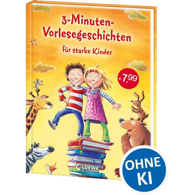 3 Minuten Vorlesegeschichten für starke Kinder - Buch - 128 S. - Deutsch - 2014 - Loewe Verlag GmbH - EAN 9783785580950