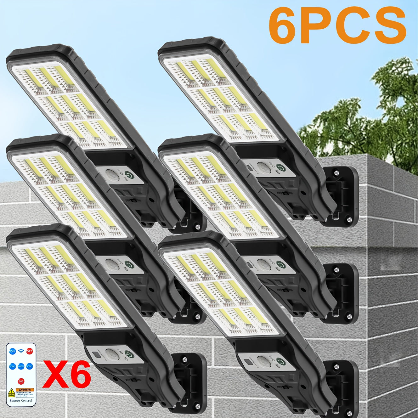 90COB Solar Bewegungsmelder Flutlichter mit Fernbedienung, Intelligente Solar Straßenlaternen für Aussen, 3 Beleuchtungsmodi IP65, Solarbetriebene Sicherheitsstrahler fuer Terrasse Garage Veranda Hof Haustüren Laden Cafe Haus Weihnachtsdeko Lampe, Wandmon