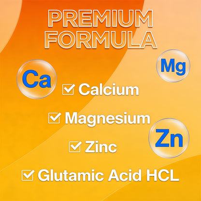 Calcium (hergestellt aus Calciumcarbonat, Calciumhydroxid, Calciumcitrat  aminosäure-chelatiertem Calcium), 120 Kapseln, enthält Magnesium  Zink, 120 Kapseln