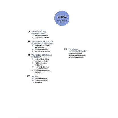 Das Nachlass Set - Taschenbuch - Testament, Vermögensübersicht, Digitaler Nachlass, Bestattungsverfügung - Stiftung Warentest - 144 S. - Deutsch - 2024 - Stiftung Warentest - EAN 9783747108932