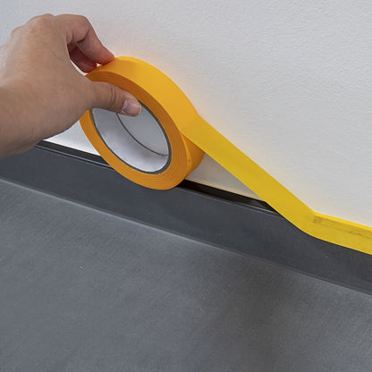 20x Rollen Goldklebeband 30mm x 50m Abziehbares Kreppband Malerband Rückstandsfrei für Automobil-Dekoration Maler Ohne Lösungsmittel Schmales Malerband