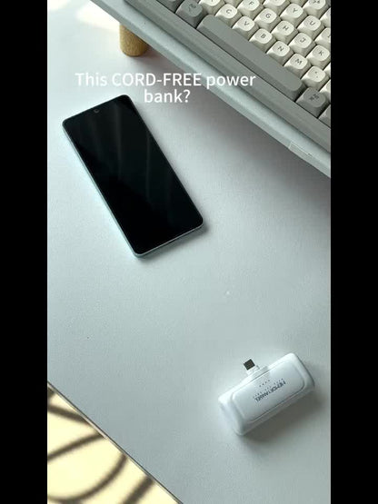 22,5W Schnellladung, 5000mAh Kompakte Powerbank, USB-C Ladegerät, Kompatibel mit verschiedenen Geräten, USB Typ-C, Dual-Lade Modi, Ideal für iPhone 15/16 Serie und Android Smartphones