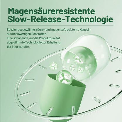 Probio PLUS Kulturkomplex - 180 mit 30 Bakterienstämmen, 20 Milliarden KBE/Tagesdosis, magensäurebeständig & vegan, mit Laktobazillen & Bifidobakterien, 3 Monate, Darmflora