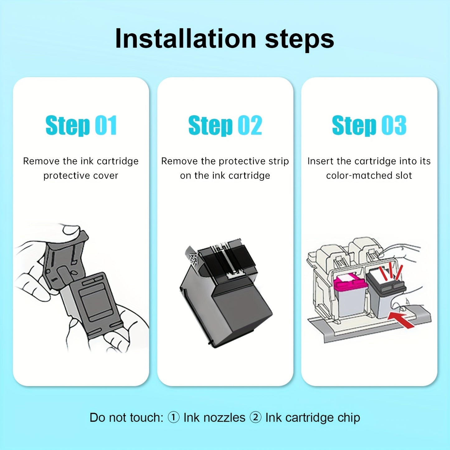 Kompatible 305XL Tintenpatronen Schwarz und Farbe Ersatz für Tinte 305 305XL für HP Deskjet 2700 2700E 2752 2752E 2742 2755 4100 4100E 4152 4155E 6000 6055 6400 6458 6458E 6455E Drucker