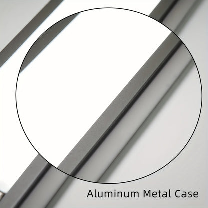 SETONR Slim LED Unterbauleuchten - Metallgehäuse, Wiederaufladbar, 450/600/2200/4400 mAh, Bewegungssensor, Dimmbar, Aufklebbar, Batteriebetriebene Küchenbeleuchtung für Schränke, Arbeitsplatten und Regale, bis zu 60 cm, Lange Akkulaufzeit verfügbar