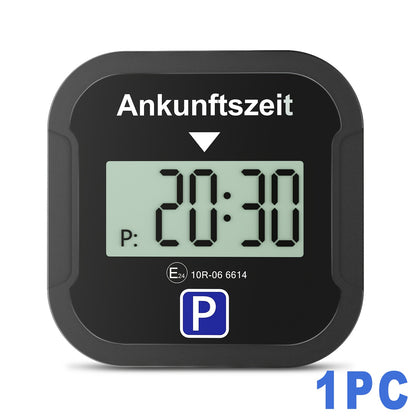 Professioneller Elektronischer Parktimer, LED-Digitalanzeige, Präzise Zeitmessung, mit Nacht-Parkmodus, geeignet für verschiedene Fahrzeuge