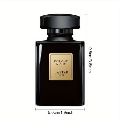 for One Night Herren EDP Parfüm in Schwarz – Arabischer Kaffee & Sahne-Vanille, Patchouli & Neroli, geeignet für Tag/Nacht, langanhaltender, kräftiger Duft, Luxus-Eau de Cologne, Geschenk für Ihn, formelle Anlässe, Weihnachtsgeschenk (55ml)