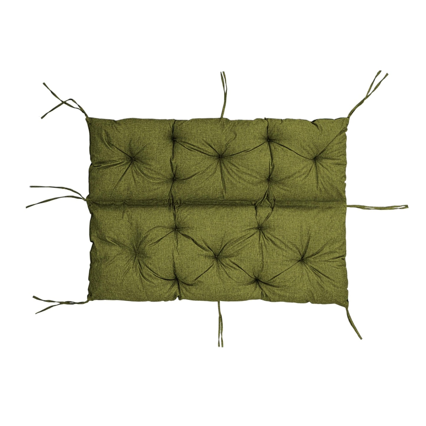 Gartenbankauflage Bankauflage Sitzkissen Rückenkissen, für 1/2/3 Personen, Polsterauflage mit Bändern, für Indoor/Outdoor, Bankkissen für Sitzbank v2