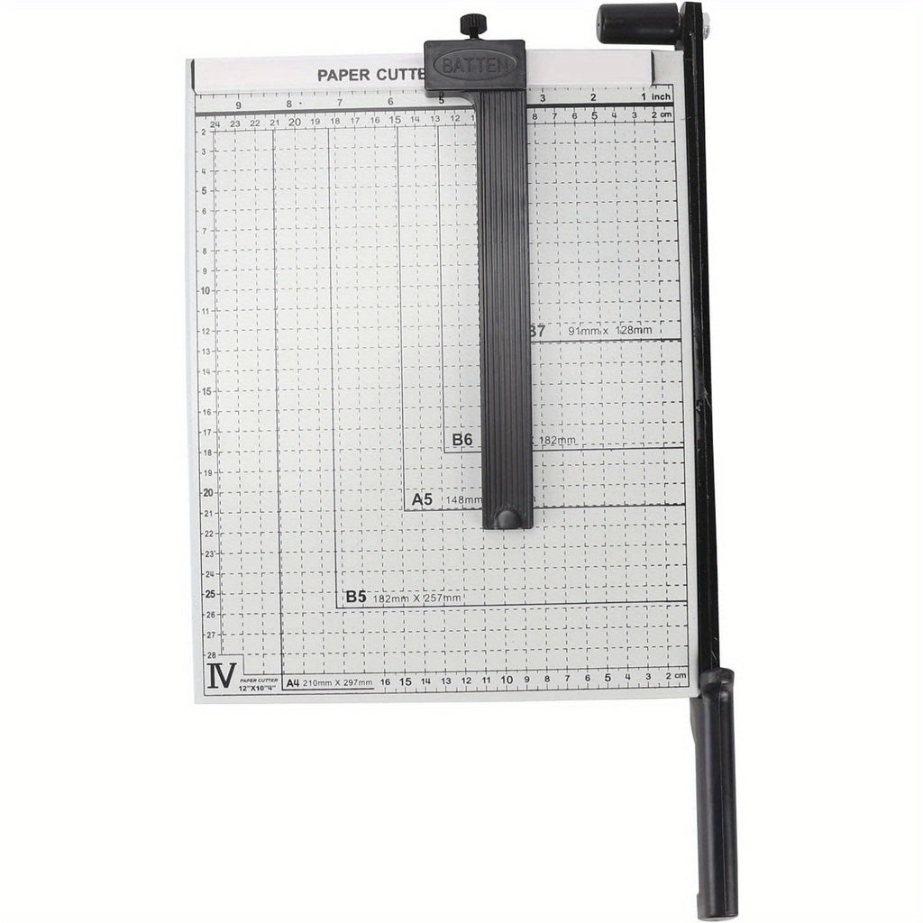 A4 Papierschneider, Messfläche 24 x 28 cm für Büro – Detailansicht 7