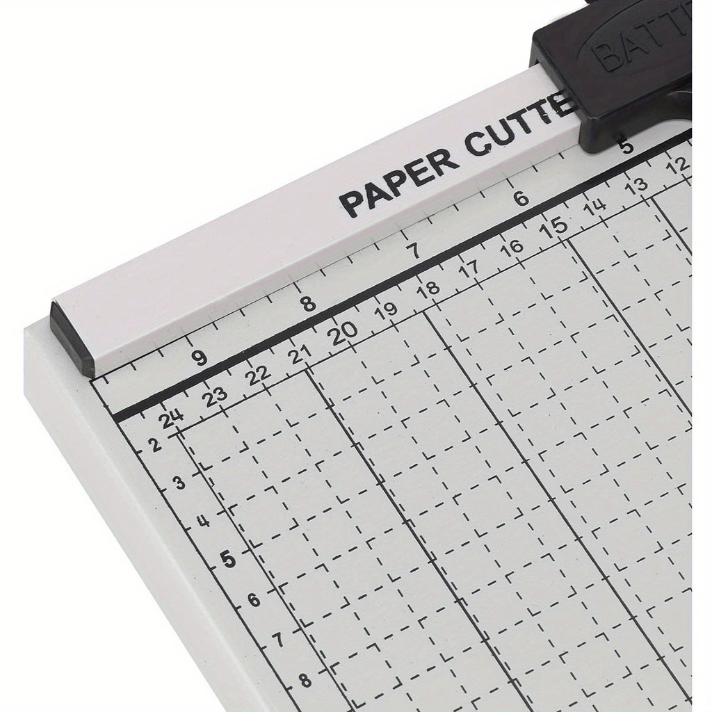A4 Papierschneider, Messfläche 24 x 28 cm für Homeoffice und Büro – Detailansicht 8