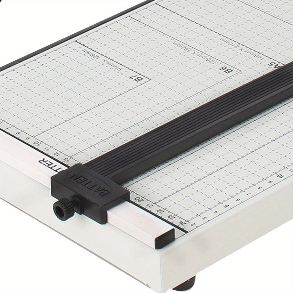 A4 Papierschneider, Messfläche 24 x 28 cm für Homeoffice und Büro – Detailansicht 10