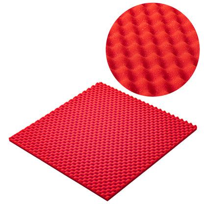 50x50 cm Schallschutz-Schaumstoff-Akustikwandpaneel für Aufnahmestudios, Podcasts, Gaming-Räume, Wellenschwamm-Paneele, verschiedene Farben, 2 cm Dicke
