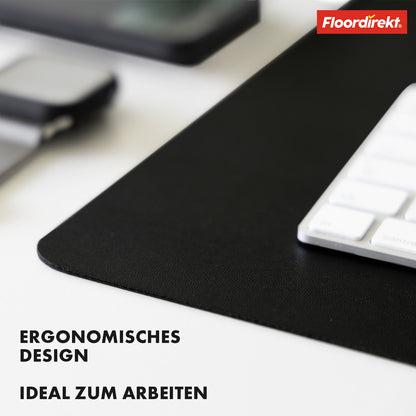 Schreibtischunterlage Nero aus Kunstleder – Rutschfeste Schreibunterlage in verschiedenen Größen und Farben, wasserabweisend & pflegeleicht für Büro und Home-Office