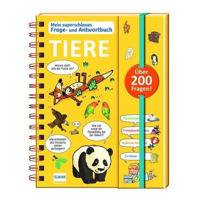 Mein superschlaues Frage und Antwortbuch Tiere - Mehr als 200 Fragen und Antworten zu spannenden Themen - Sophie De Mullenheim - Buch - 112 S. - Deutsch - 2023 - Ullmann Medien GmbH - EAN 9783741527210