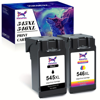 PG-545XL CL-546XL Ersatz für Canon Druckerpatronen 545 546 Multipack für Canon Pixma MX495 TR4550 TS3350 TS3150 TR4551 Mg2550S Mg2555S TS3151 MG3055 00 MG29 50 TS205 (1 Schwarz 1 Farbe)
