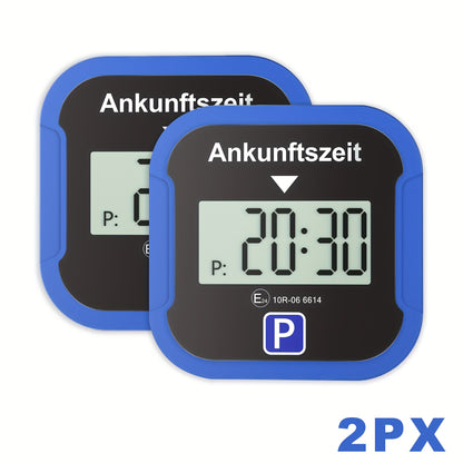 Professioneller Elektronischer Parktimer, LED-Digitalanzeige, Präzise Zeitmessung, mit Nacht-Parkmodus, geeignet für verschiedene Fahrzeuge