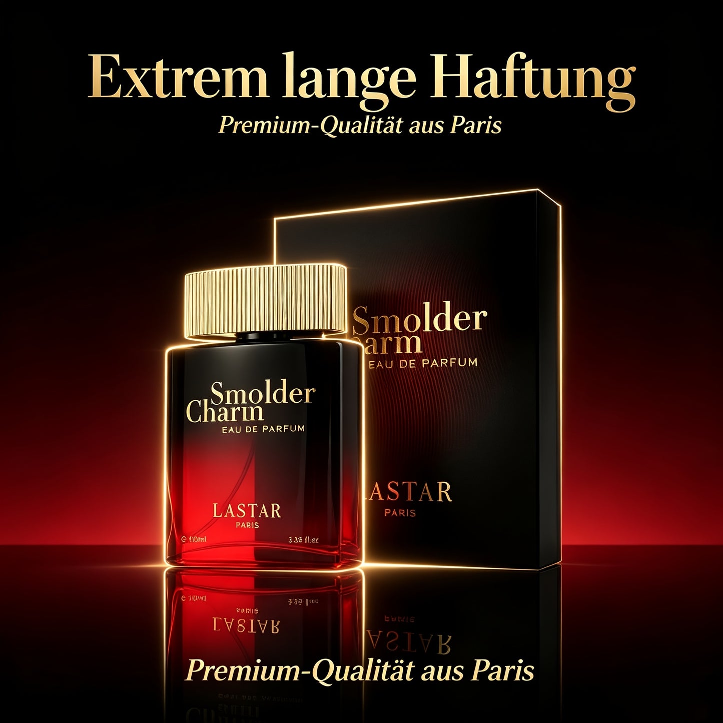 LASTAR Ambery  Würziges Herrenparfum, Eau De Parfum Intensiv mit Toffee-Akzent & Amberholz, Kombination aus lebendigem Kardamom  Toffee-Noten, angereichert mit Amberholz, langanhaltender, raffinierter  kraftvoller Duft. 100ml, Geschenk zu Weihnachten/Neuj