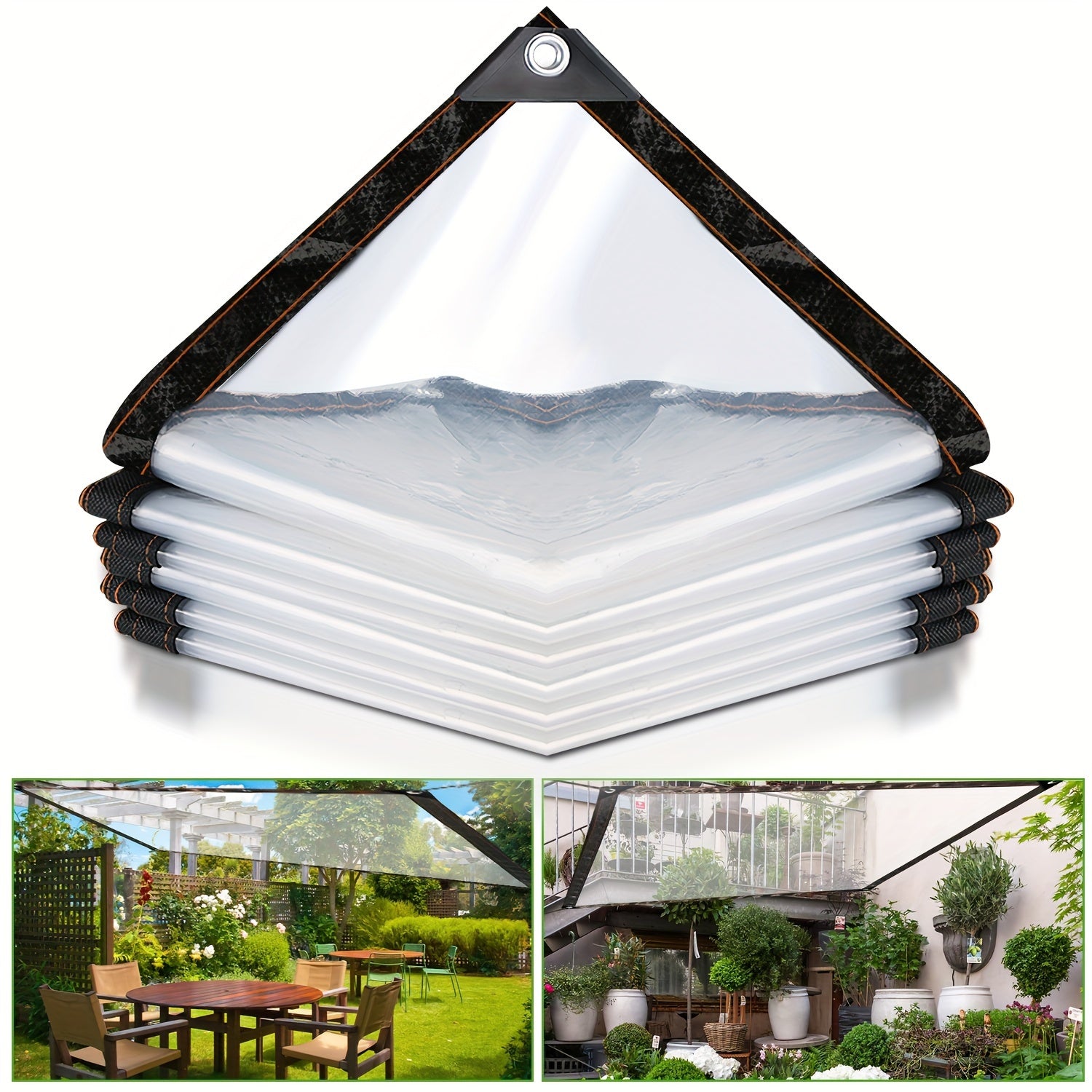 Abdeckplane, 200*400CM für Garten und Terrasse – Detailansicht 2