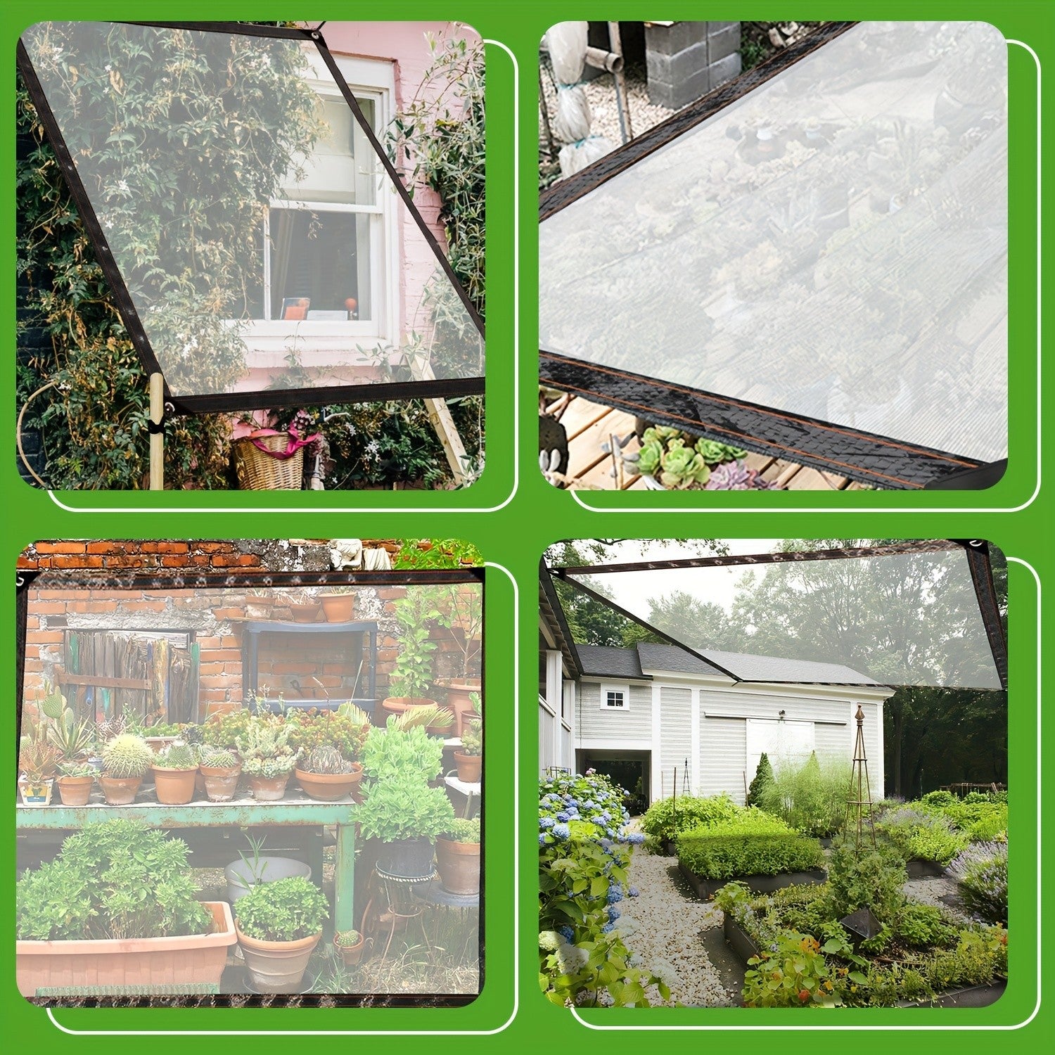 Abdeckplane, 200*400CM für Garten und Terrasse – Detailansicht 7