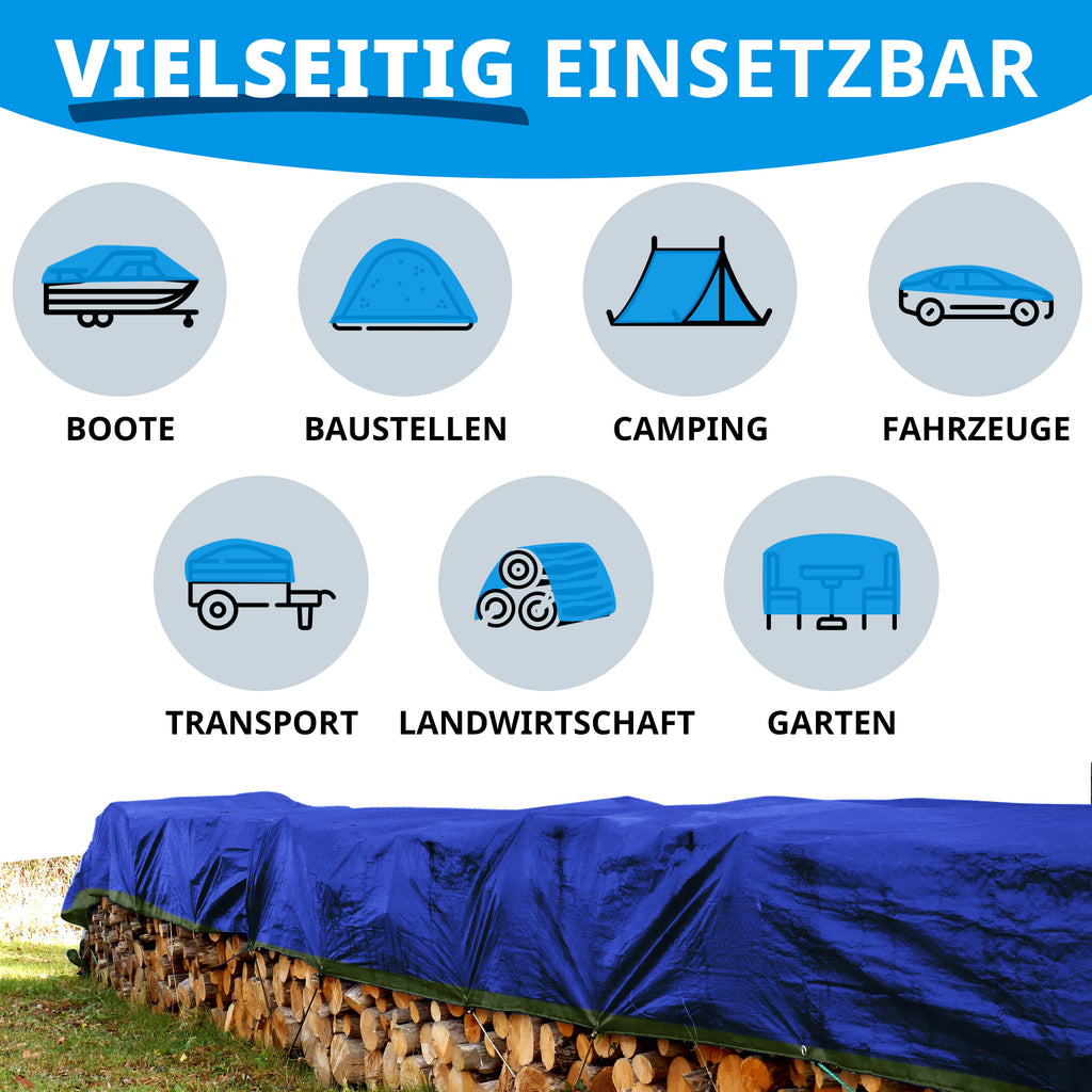 Abdeckplane, wasserdicht für Garten und Terrasse – Detailansicht 6