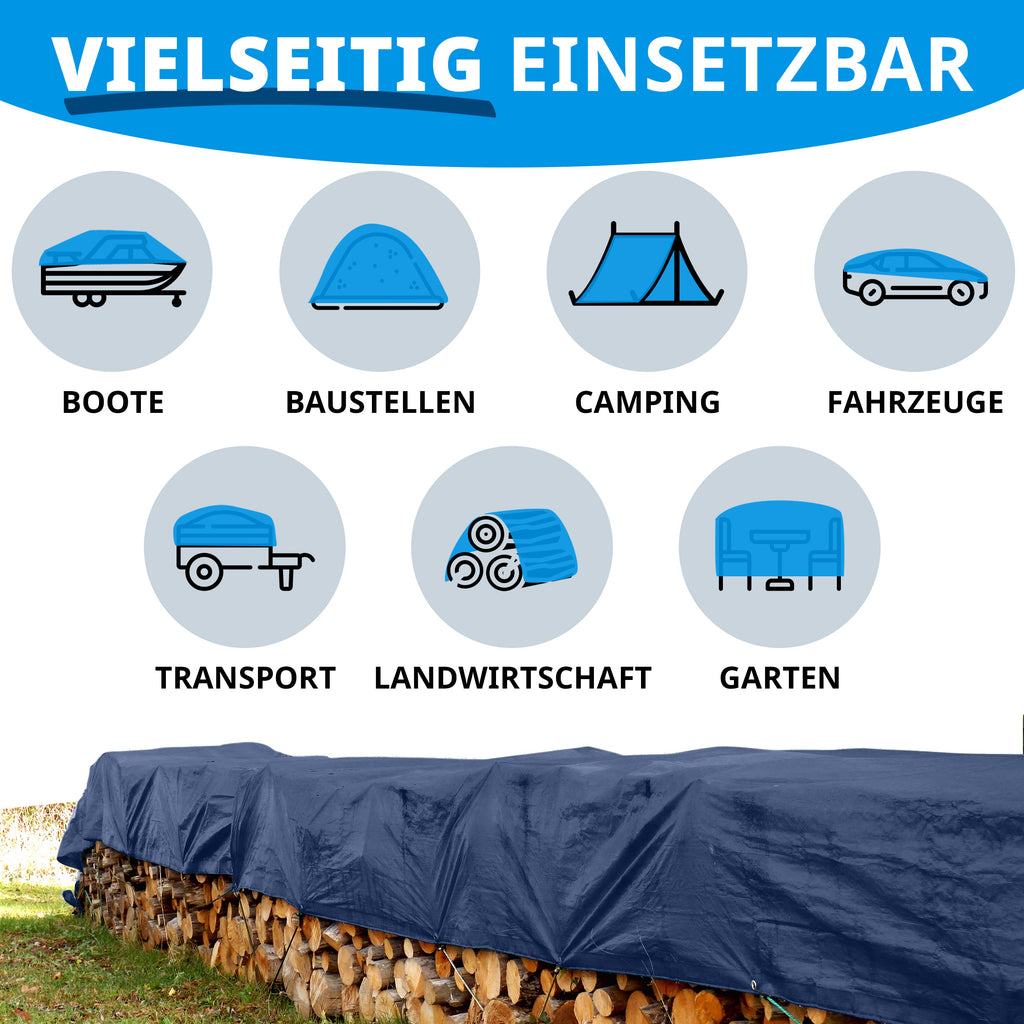 Abdeckplane, wasserdicht für Garten und Terrasse – Detailansicht 12