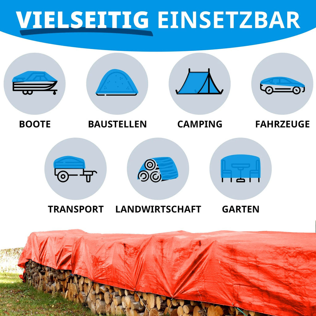 Abdeckplane, wasserdicht für Garten und Terrasse – Detailansicht 37